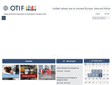 Tablet Screenshot of otif.org